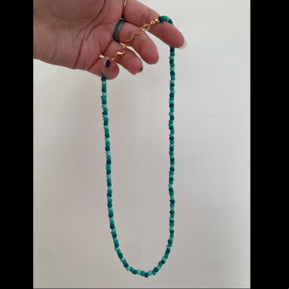 beaded necklace